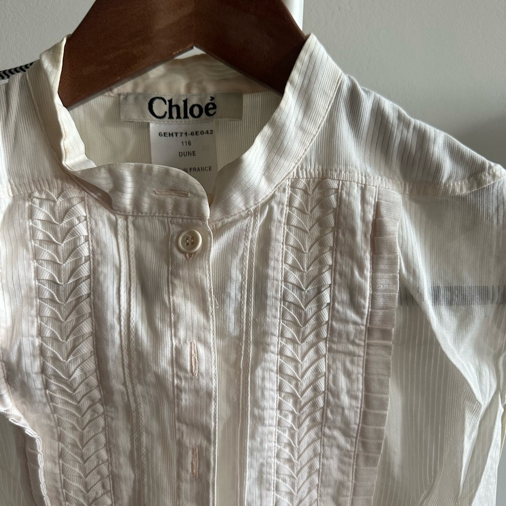 Chloe White Blouse